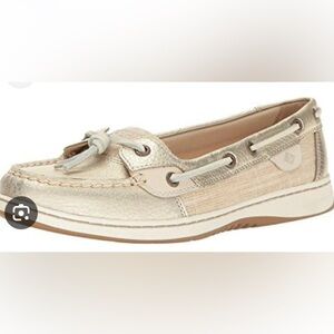 Sperry Top Sider ~ Leather Gold Dunefish Size 8 Boat Shoe